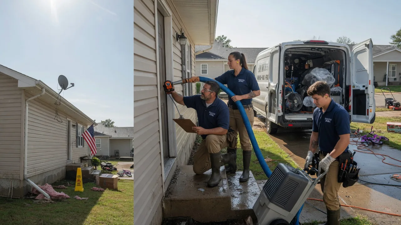 Ceiling Water Damage Restoration in Pigeon Forge, TN near me