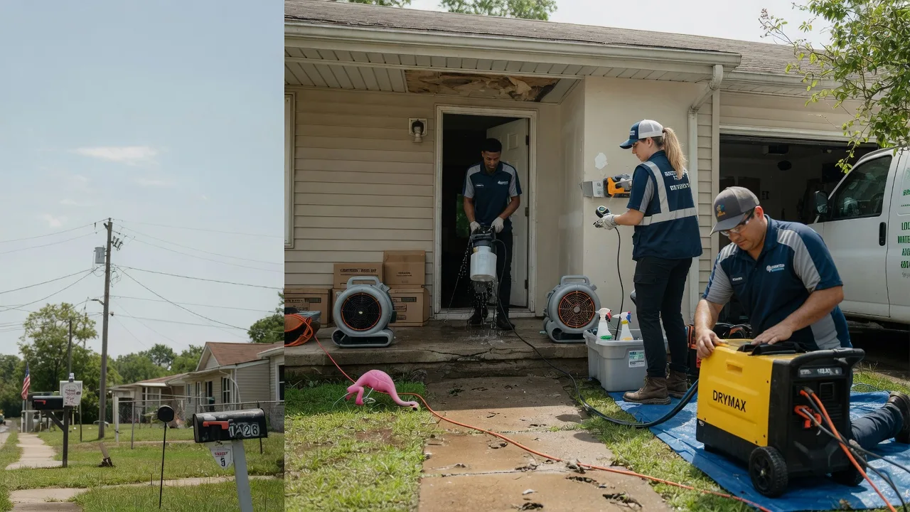 Storm Damage Water Removal in Pigeon Forge, TN near me